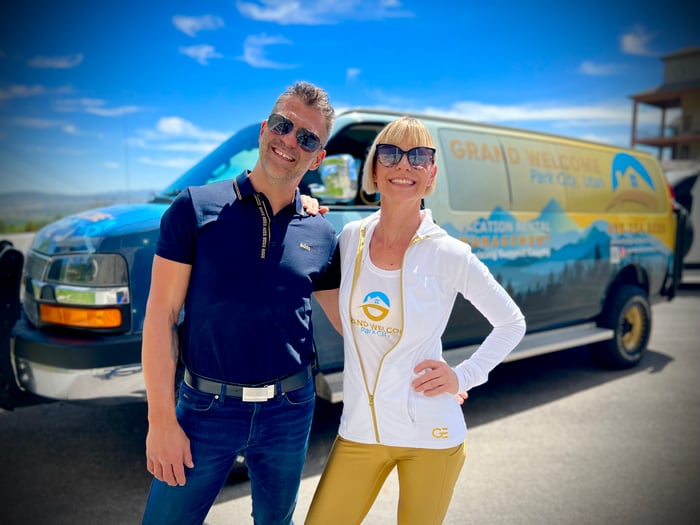 Paul and Helen, Owners of Grand Welcome Park City Paul and Helen, Owners of Grand Welcome Park City